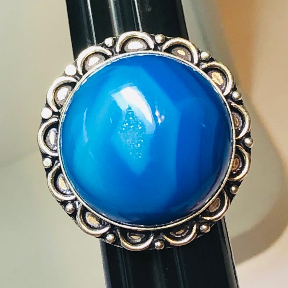 Geode Druzy Ring
